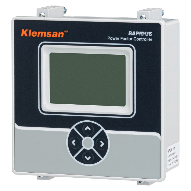 Контроллер реактивной мощности RAPIDUS 111 (12 ступеней, RS-485, LCD), Klemsan