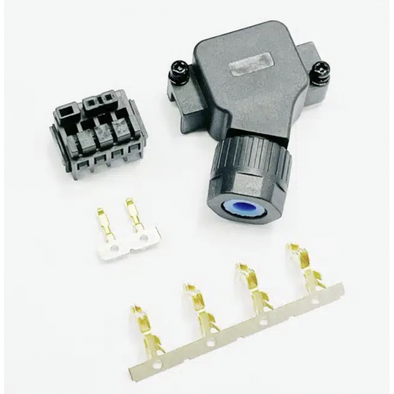 ACS3-AFPWSS00 - Силовой коннектор питания сервомотора, IP67, для фланцев F40–F80 для ASD-B3, Delta