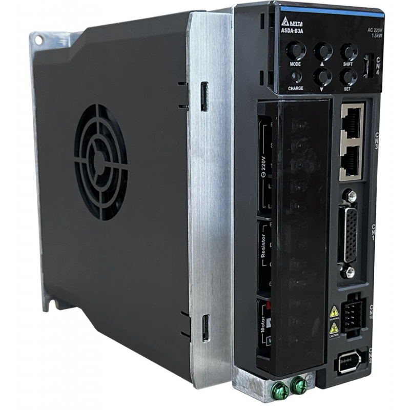 ASD-B3A-1521-M - Блок управления серводвигателя 1.5 кВт, 220 В, PT-Mode Pulse Input, PR-Mode, RS-485, Analog Voltage Control, CANopen, STO, серия ASD-B3, Delta