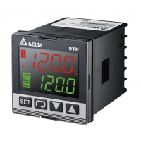 DTK4848V02 - Температурный контроллер с импульсным выходом (SSR), 2 выхода Авария, 100-240 В AC. 48х48, IP65, Delta