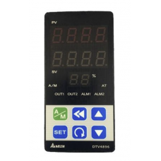 DTV4896R - Температурный контроллер с релейным выходом, 100-240 В AC. RS-485, 48х96, IP65. Delta