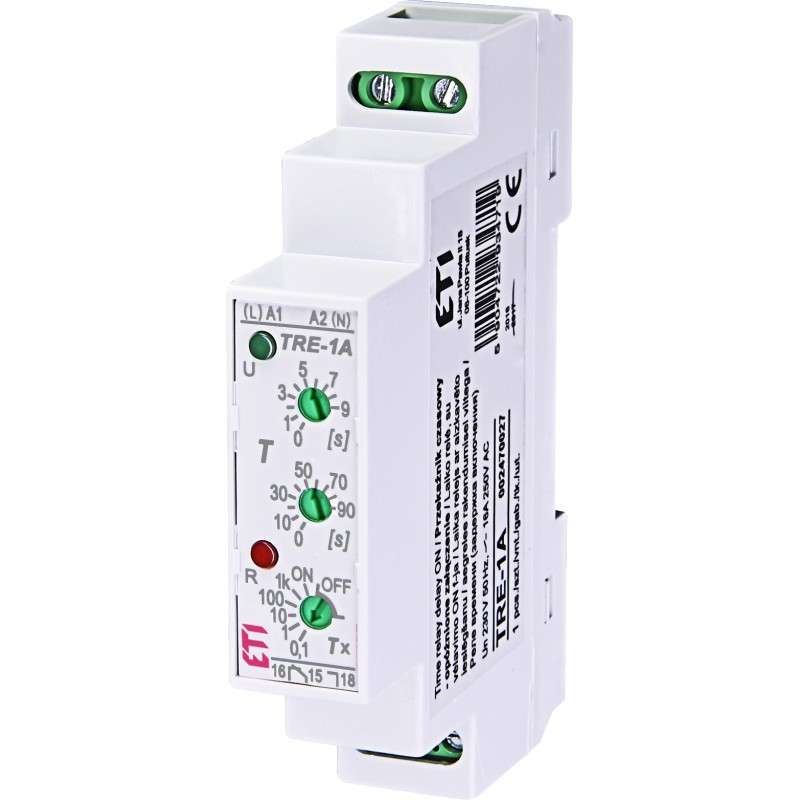 2470027	 - Реле TRE-1A задержки включения до 27.5 час, 230В АС, ETI