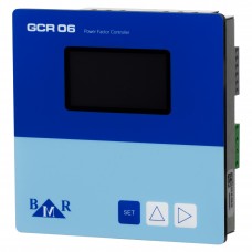 Контроллер Реактивной Мощности BMR GCR06RSV230: 6-Канальное управление с мониторингом гармоник и температуры, RS-485