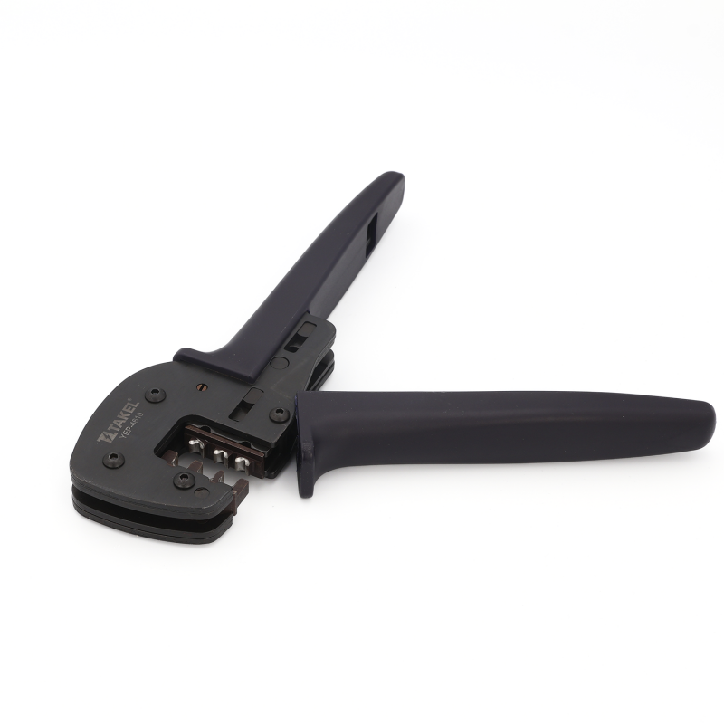 Клещи YEP-4610 для конекторов МС-4 + разрезных наконечников (DJ) 4-10 мм2, TAKEL(504074)