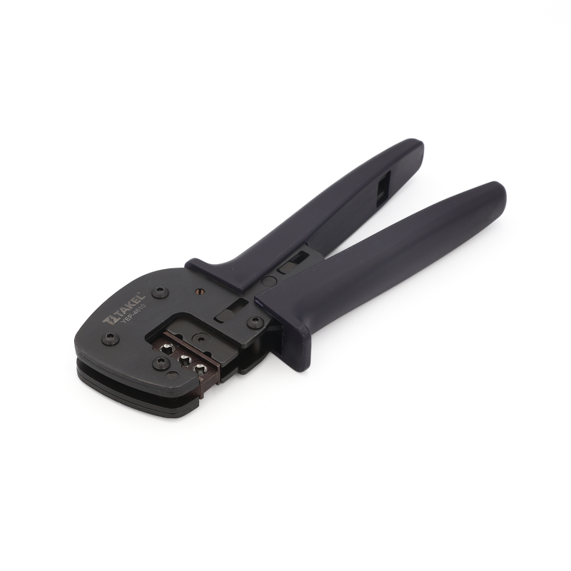 Клещи YEP-4610 для конекторов МС-4 + разрезных наконечников (DJ) 4-10 мм2, TAKEL(504074)
