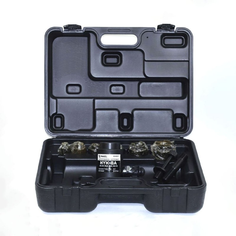 Дыропробивной инструмент HYK-8A  без насоса для пробивки отверстий, Ø16-51 мм, TAKEL (504207)