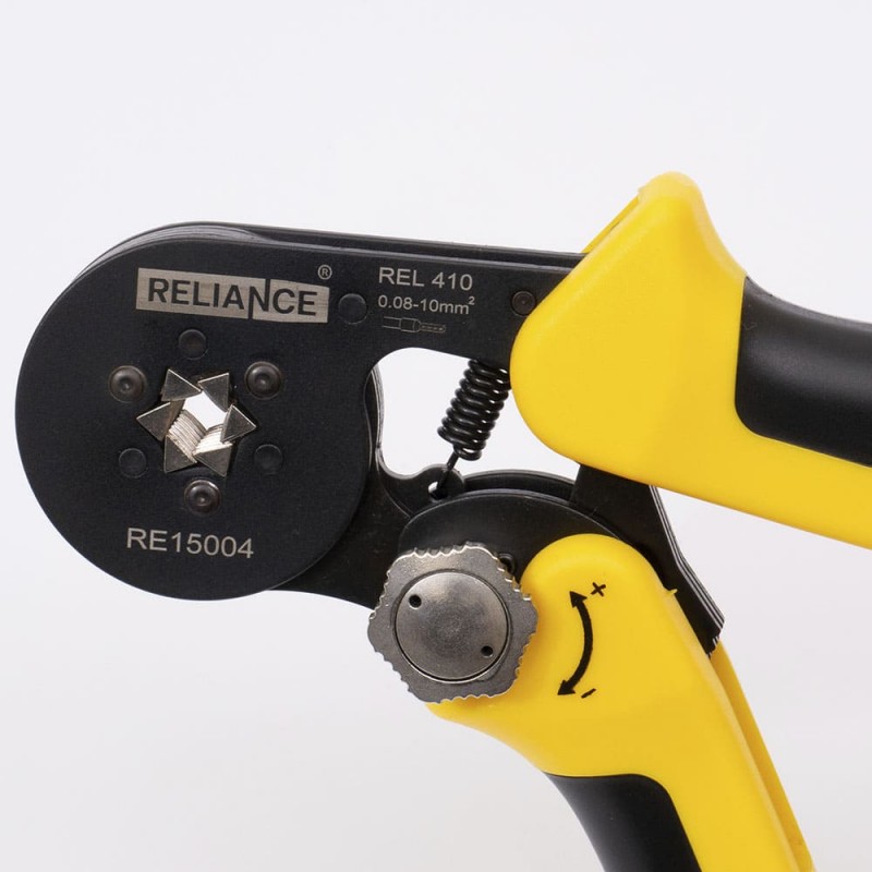 RE15004 - Клещи для обжима трубчатых наконечников REL 410 (HB, EN) 0.08-10 мм2, RELIANCE