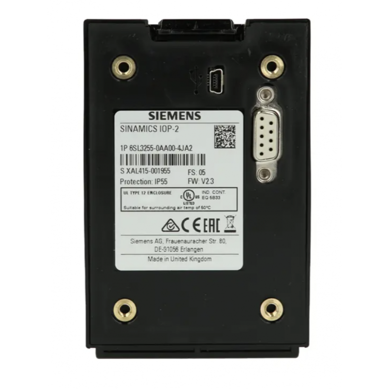 6SL3255-0AA00-4JA2 - Интеллектуальная панель оператора Siemens IO2 для SINAMICS G120, G120P и других серий