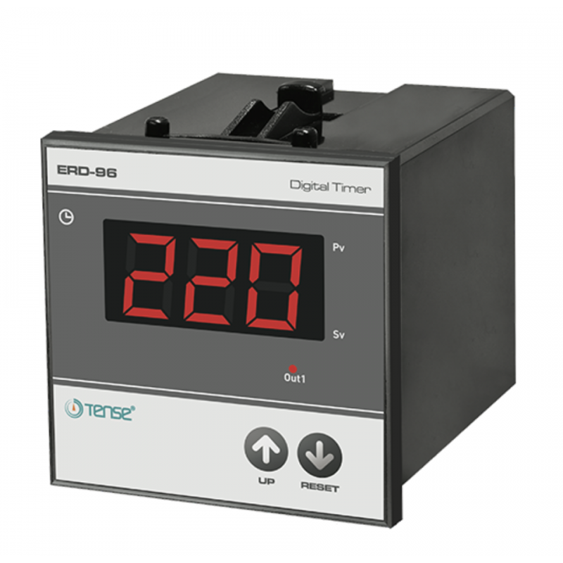 ERD-96 – Таймер задержки на вкл/выкл, 5А, 220В АС, 96х96, TENSE