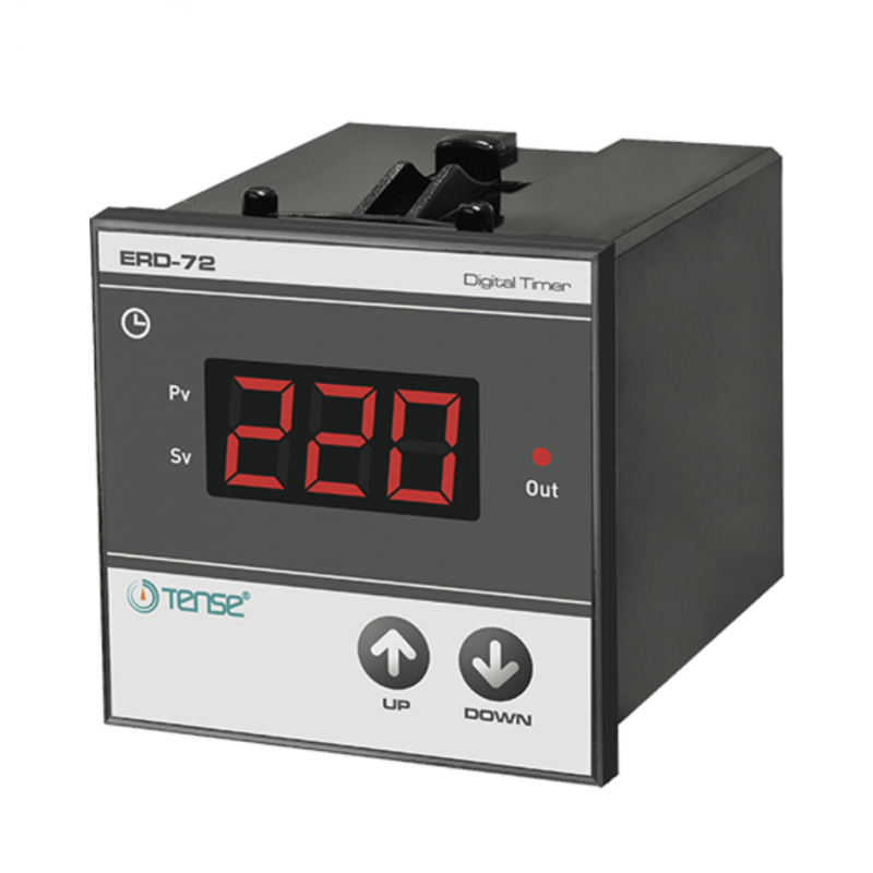 ERD-72– Таймер задержки на вкл/выкл, 5А, 220В АС, 72х72, TENSE
