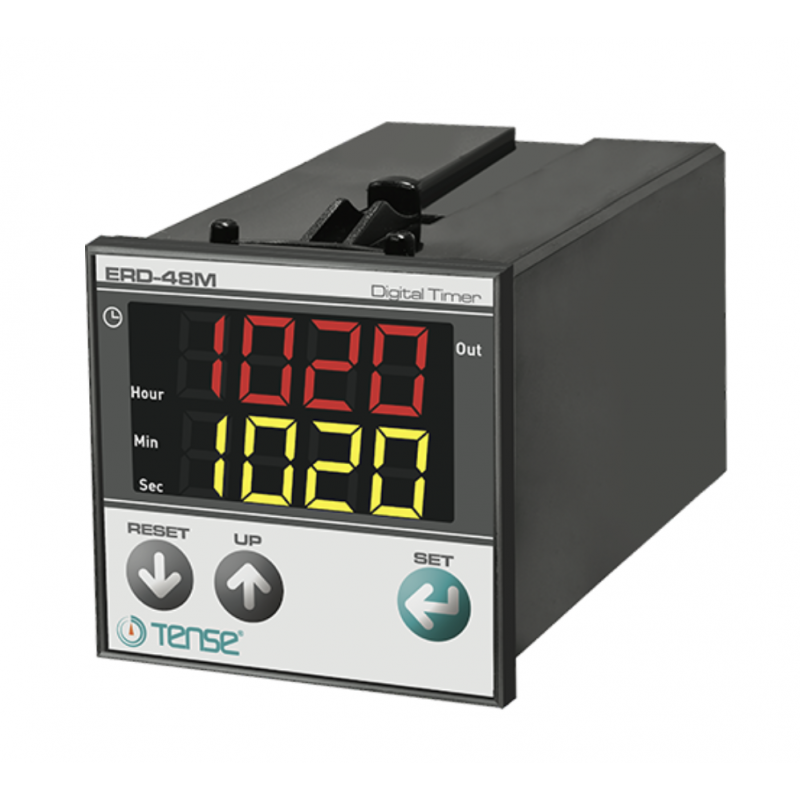 ERD-48M– Многофункциональный таймер, 220В АС 48х48, 1 Rel, 1 SSR, TENSE