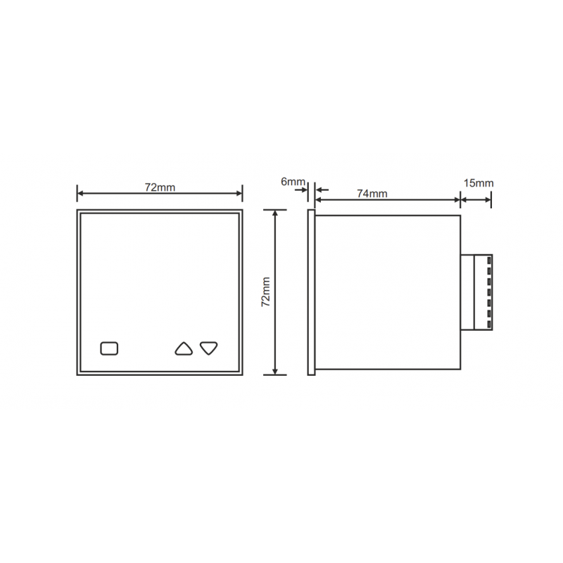 ERD-72M– Многофункциональный таймер, 2 Rel, 2 SSR, TENSE