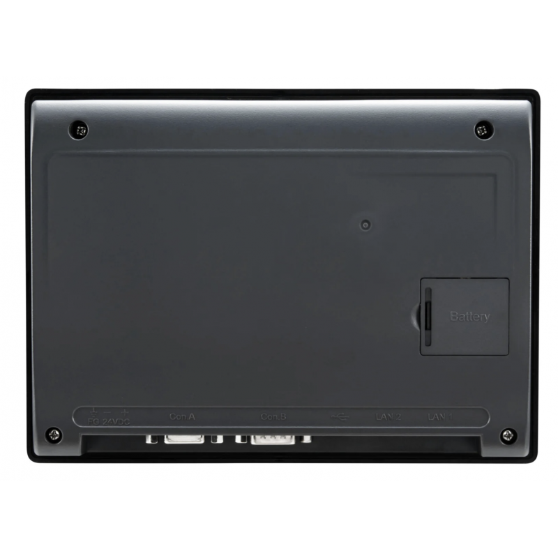 cMT3072XP - Панель оператора 7'', TFT LCD, 1024x600, 1GB RAM, 3 COM (RS-232/485), USB, 2*Ethernet, 24V DC. IP65. Weintek