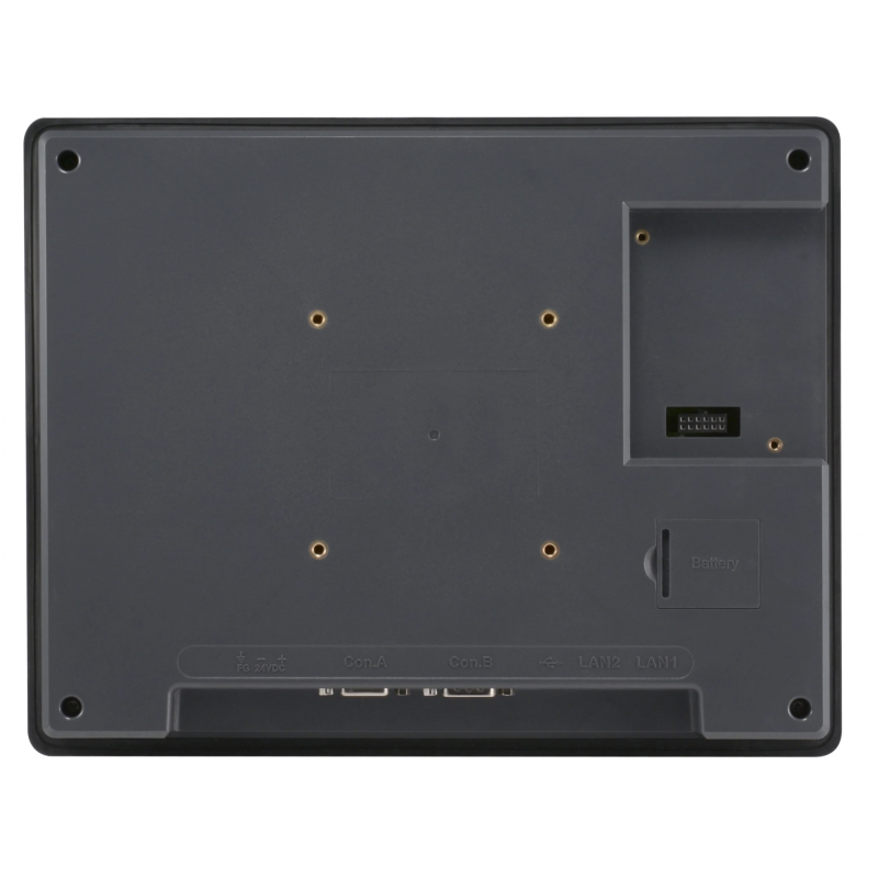 cMT3102X - Панель оператора 10.1', TFT LCD, 1024x600, 1GB RAM, 2 COM (RS-232/485), USB, 2*Ethernet, 24V DC. IP65. Weintek