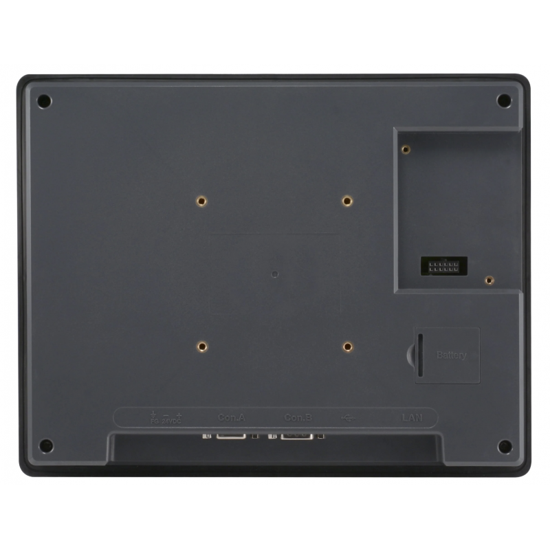 cMT1106X - Панель оператора 10.1'', TFT LCD, 1024x600, 1GB RAM, 2 COM (RS-232/485), USB, Ethernet, 24V DC. IP65. Weintek