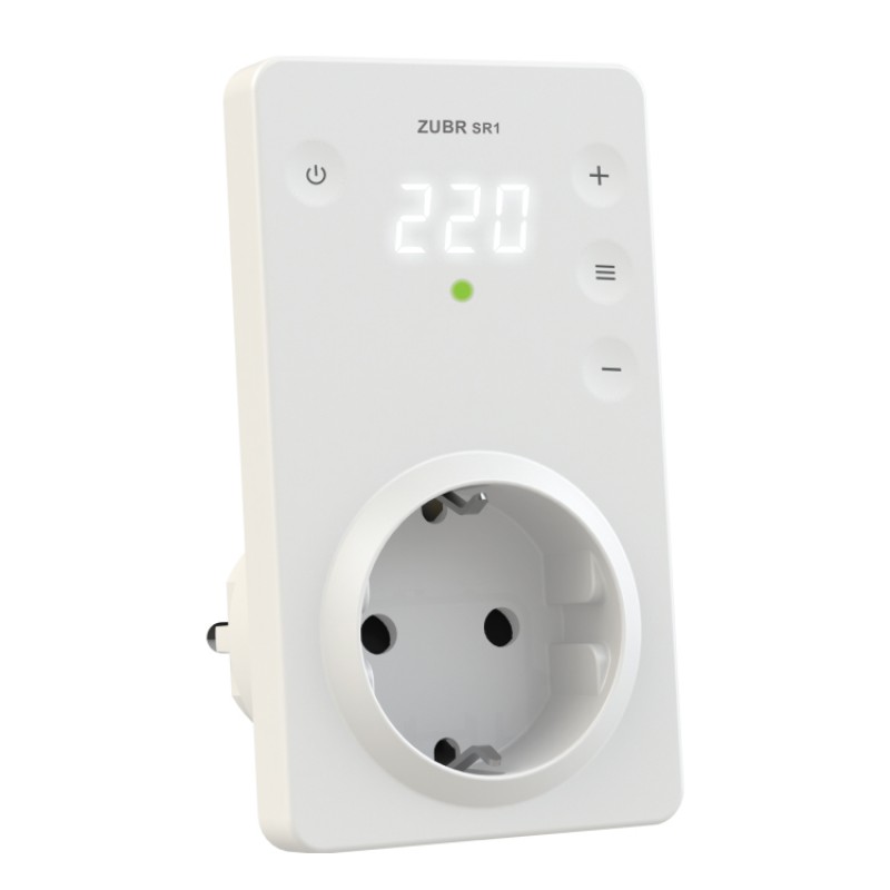 ZUBR SR1 - Однофазное реле контроля напряжения 16 А, 120-280 В АС, ZUBR