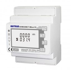 SDM630MCT-Mbus V2 – Трехфазный анализатор сети 5 А (ТТ), класс 1, RS485 Mbus, Eastron