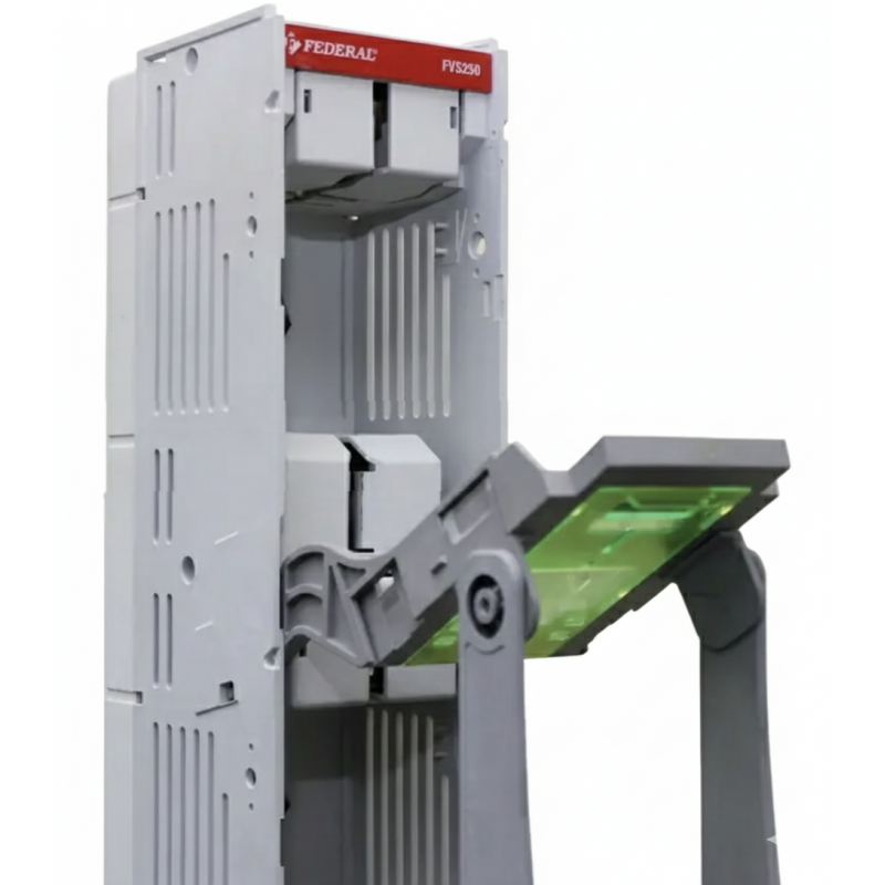 FVS400 - Вертикальный блок рубильник на панель 3P Ie-400 A, NH-2, М10, FEDERAL ELECTRIC