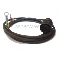 ASDBCAPW1305 - Моторный кабель 5 м ( мотор UVW) для двигателя с фланцем 100 и 130 мм, для сервоприводов ASDA-B2, Delta