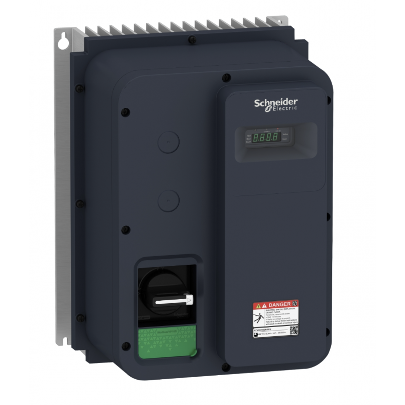 ATV320U22N4WS - Частотный преобразователь 2.2 кВт, 3Ф/380 В, серия Altivar 320, IP65, Schneider Electric