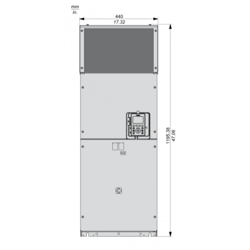 (ATV930C31N4C) Преобразователь частоты Schneider Electric. Altivar 930, P=315 кВт, Uвх=3Фх380В/Uвых=3Фх380В
