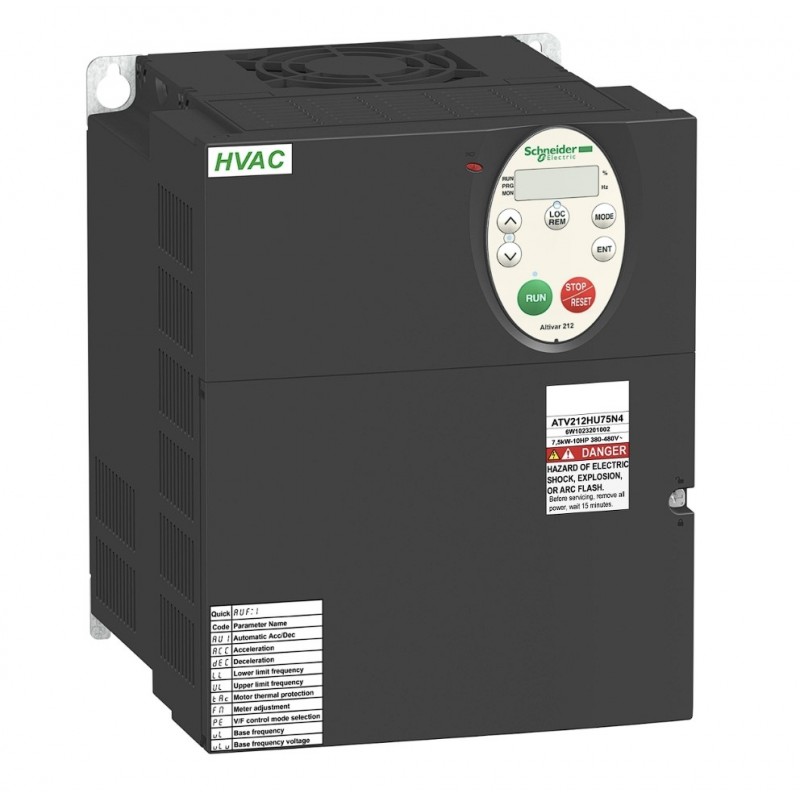 (ATV212HD11N4) Преобразователь частоты Schneider Electric ALTIVAR212, P=11 кВт, Uвх=3Фх380В/Uвых=3Фх380В (ATV212HD11N4) Преобразователь частоты Schneider Electric ALTIVAR212, P=11 кВт, Uвх=3Фх380В/Uвых=3Фх380В
