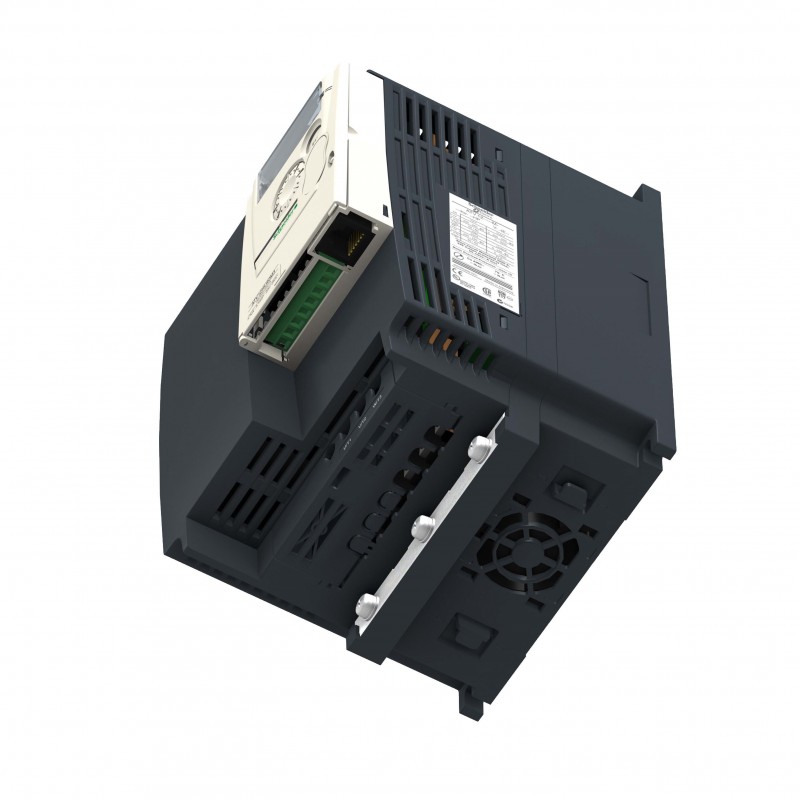 (ATV12HU15M2TQ) Преобразователь частоты Schneider Electric ALTIVAR12, P=1.5 кВт, Uвх=1Фх220В/Uвых=3Фх220В