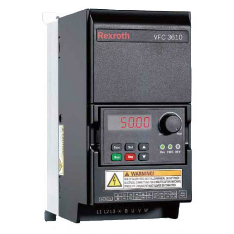 (R912005375) Преобразователь частоты Bosch Rexroth VFC3610, P=1.5 кВт, Uвх=1Фх220В/Uвых=3Фх220В (R912005375) Преобразователь частоты Bosch Rexroth VFC3610, P=1.5 кВт, Uвх=1Фх220В/Uвых=3Фх220В