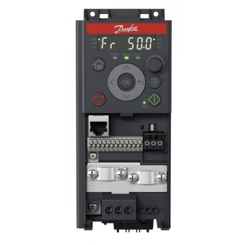 (132L6128) Преобразователь частоты Danfoss iC2-Micro, P=0.37 кВт, Uвх=3Фх380В/Uвых=3Фх380В