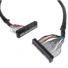 UC-ET010-24B - Экранированный кабель 1 м с разъемами IDC 40p – 40p для соединения DVP32SM11N и DVPAETB-ID32A (аналог DVPACAB7A10S), Delta