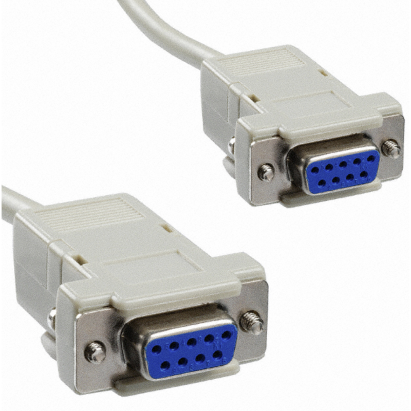 UC-PRG030-10A - Кабель связи для PLC/HMI/TP (DB9 female - DB9 female - С ПК, 3м, Delta
