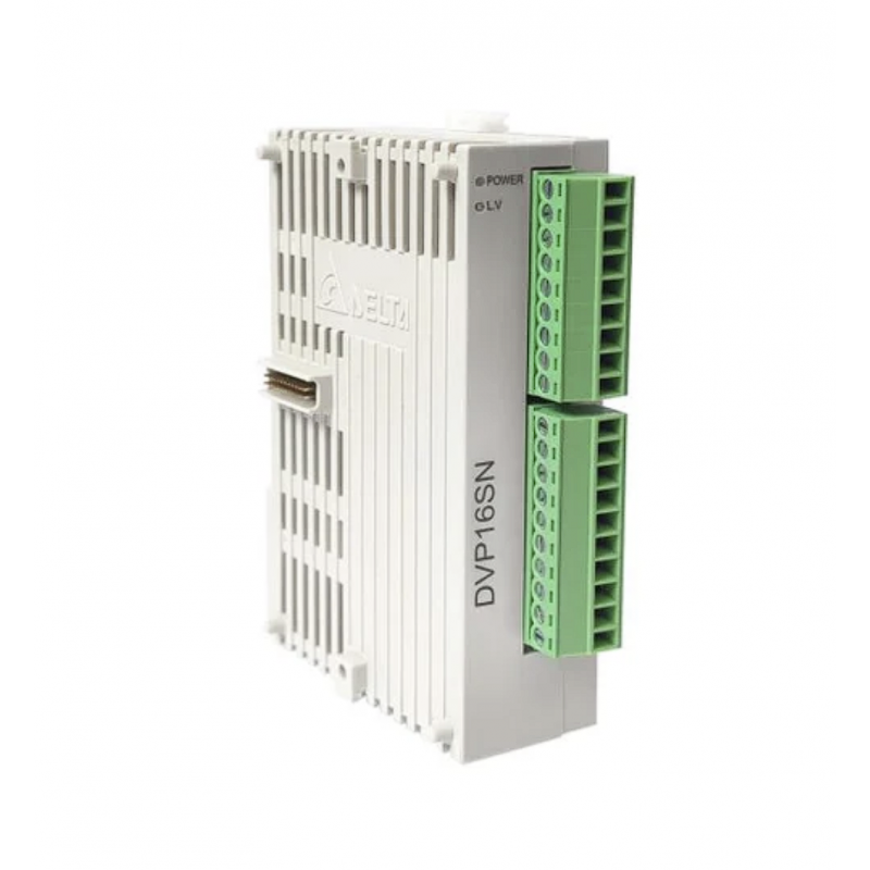 DVP16SN11T - Модуль дискретных выходов 16DO  (NPN) для DVP-S**, 24V DC, Delta