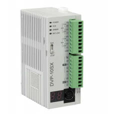 DVP10SX11R - Процессорный модуль DVP-SX2 4DI; 2AI/ 2RO (Relay); 2AO, 24V DC, RS-232 и RS-485, Delta