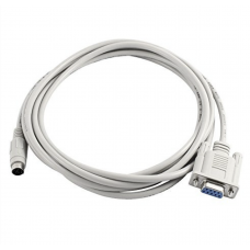 UC-MS030-01A - Кабель связи для DVP (8-контактный мини-DIN-штекер) к PC, /ПК по RS232, 3м, Delta
