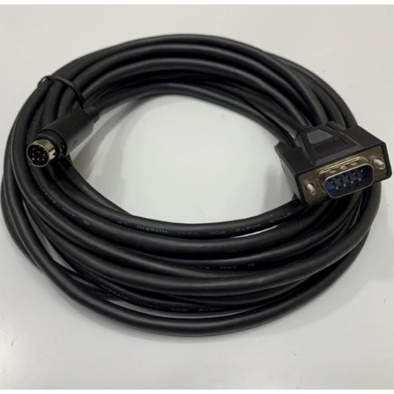UC-MS030-06A - Кабель связи для DVP (8-контактный мини-DIN-штекер) к HMI, /ПК по RS232, 3м, Delta
