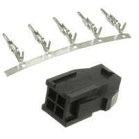 ASD-CAPW5400 - Разъём (мотор UVW) для двигателя без тормозом, 400 В, 0.4-1 кВт, для сервоприводов ASDA-A2, Delta