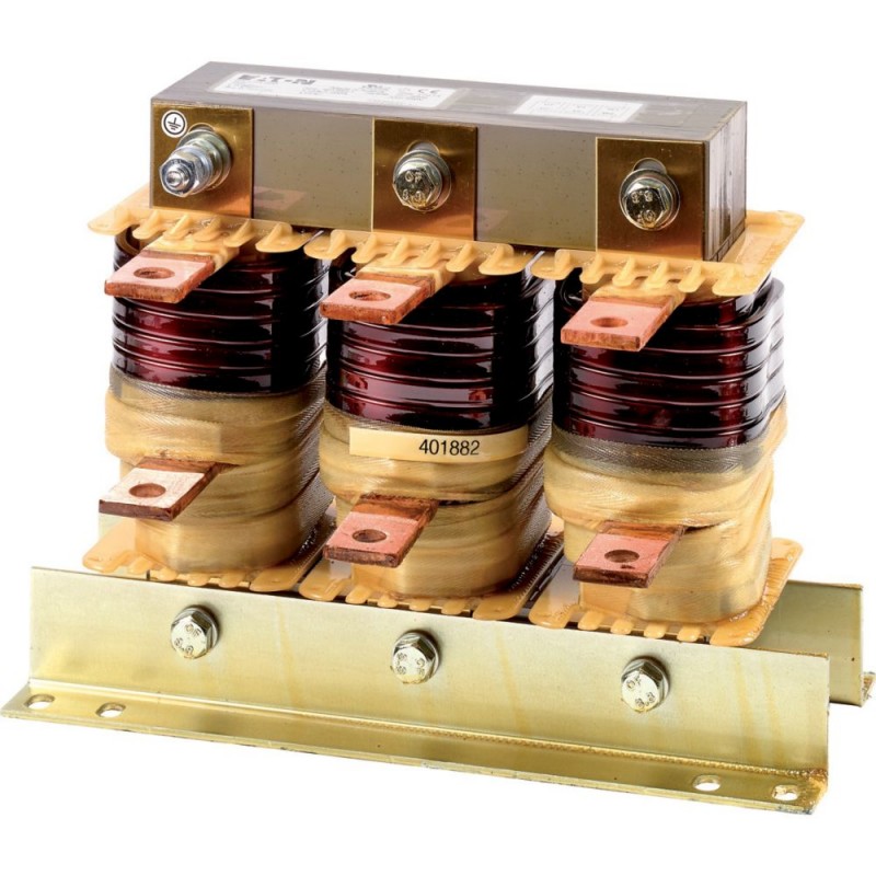 269560 - Моторный дроссель Eaton DX-LM3, 110 кВт, 220 А, 0.2 мГн, 380 В 269560 - Моторный дроссель Eaton DX-LM3, 110 кВт, 220 А, 0.2 мГн, 380 В