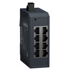 MCSESU083FN0 - Ethernet Коммутатор на 8 портов, Modicon Schneider Electric