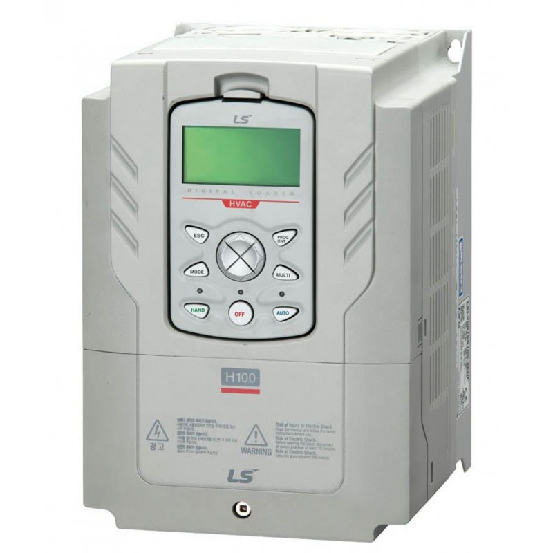 (LSLV0055H100-4COFN) Преобразователь частоты LS Industrial System, H100, P=5,5 кВт, Uвх=3Фх380В/Uвых=3Фх380В