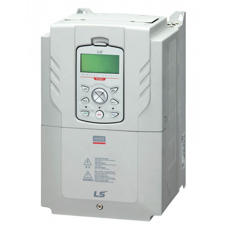(LSLV0185H100-4COFN) Преобразователь частоты LS Industrial System, H100, P=18,5 кВт, Uвх=3Фх380В/Uвых=3Фх380В