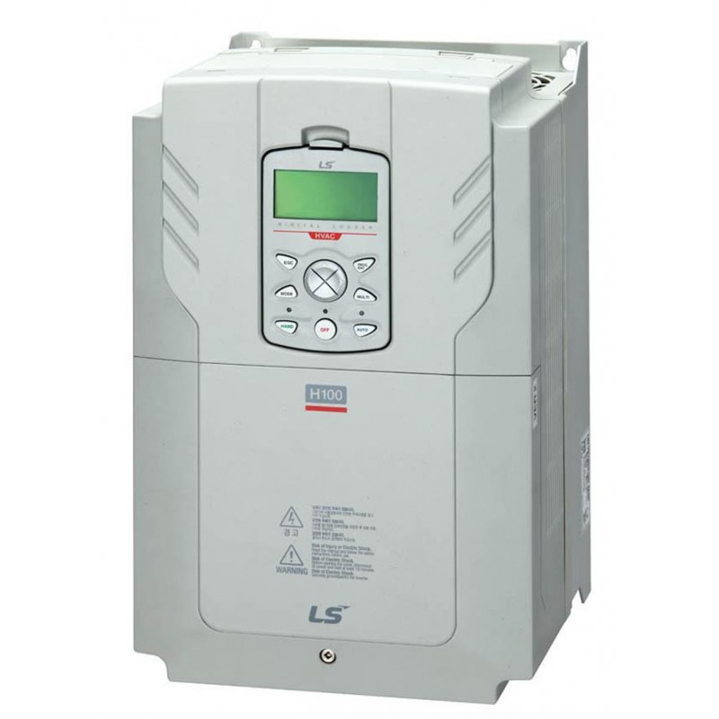 (LSLV0300H100-4COFN) Преобразователь частоты LS Industrial System, H100, P=30 кВт, Uвх=3Фх380В/Uвых=3Фх380В