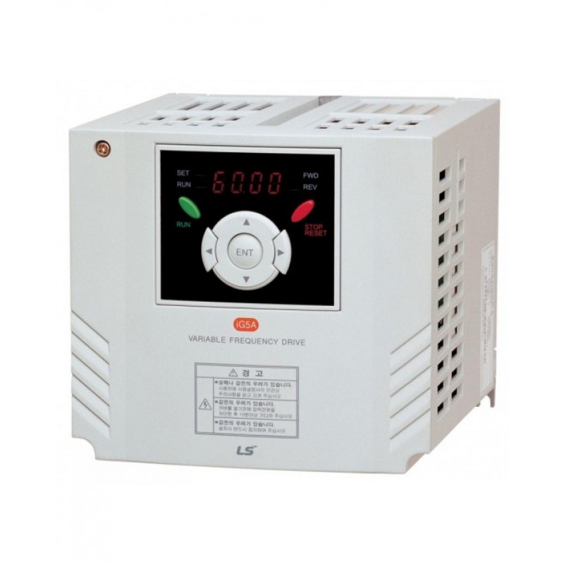 (SV040iG5A-4) Преобразователь частоты LS Industrial System, IG5A, P=4 кВт, Uвх=3Фх380В/Uвых=3Фх380В