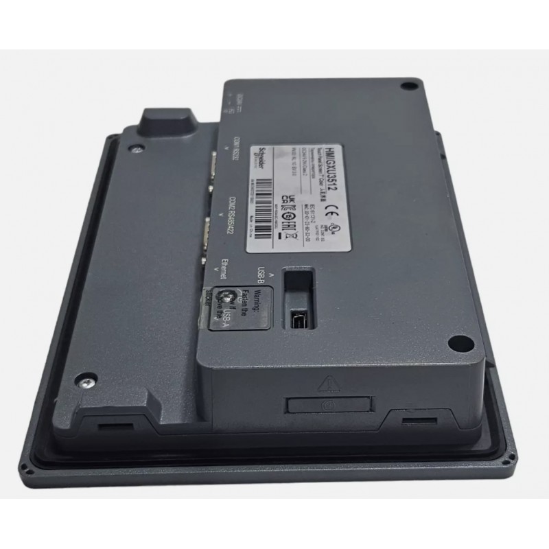 HMIGXU3512 - Панель оператора, 7'', SL, 1 COM1 (RS - 232C) 1 COM2 (RS - 422/485) 1 USB mini-B 1 USB A 1 10/100 Base-Tx, 48MB/ 128KB, Ethernet, Schneider Electric