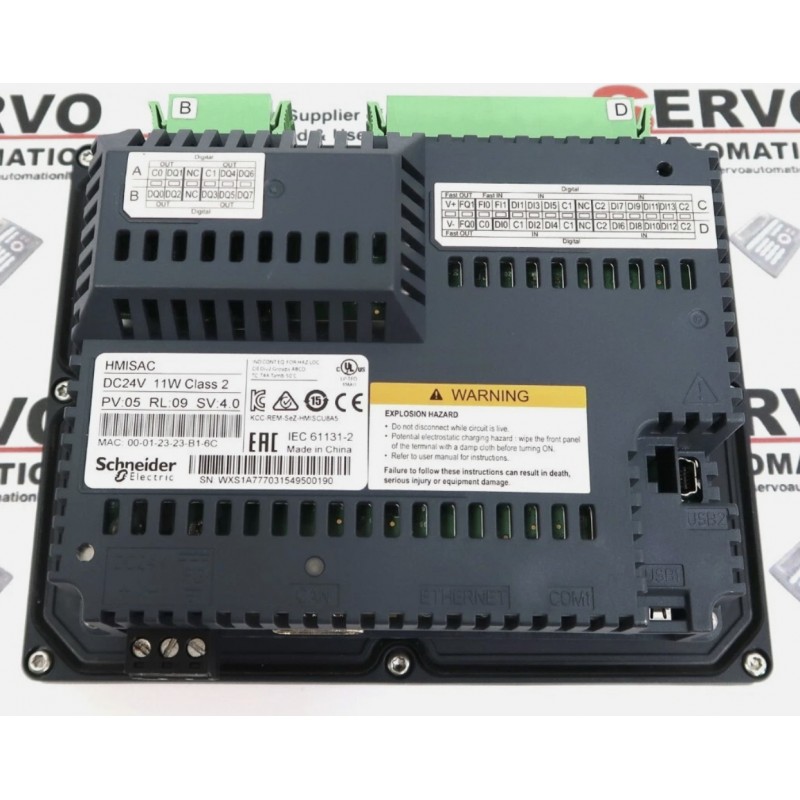 HMISCU8A5 - SE Magelis SCU контроллер с панелью 5.7'', 16DI/10DO, Schneider Electric