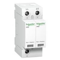 Ограничитель перенапряжения тип 2+3 (УЗИП) Acti9 iPRD8, 2P, 8 кА, 350 В AC, Schneider Electric (A9L08200)