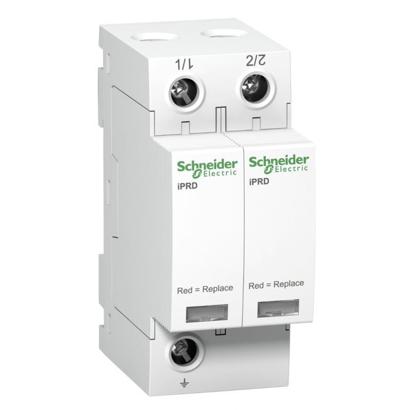 A9L08200 - Ограничитель перенапряжения тип 2+3 (УЗИП) Acti9 iPRD8, 2P, 8 кА, 350 В AC, Schneider Electric