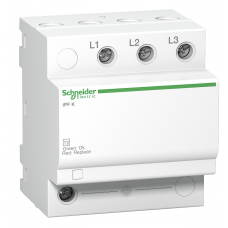 A9L15582 - Ограничитель перенапряжения тип 2 (УЗИП) Acti9 iPF40, 3P, 40 кА, 340 В AC, Schneider Electric