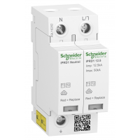 Ограничитель перенапряжения тип 1+2 (УЗИП) Acti9 iPRD1 12.5r, 1P+N, 50 кА, Schneider Electric (A9L16282)