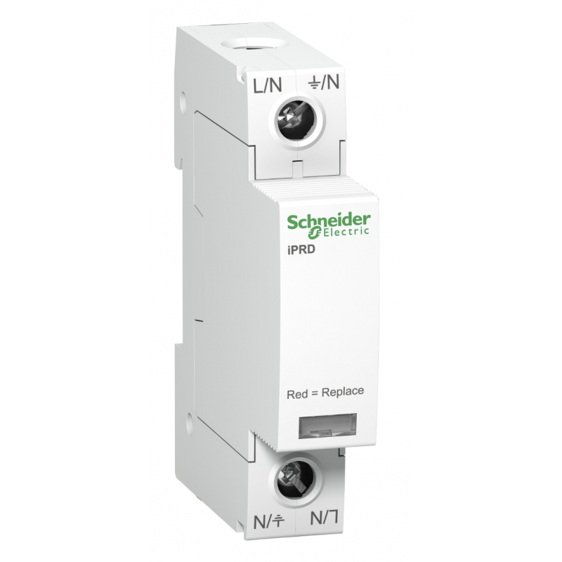 A9L20100 - Ограничитель перенапряжения тип 2 (УЗИП) Acti9 iPRD20, 1P, 20 кА, 350 В AC, Schneider Electric