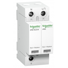 A9L20501 - Ограничитель перенапряжения тип 2 (УЗИП) Acti9 iPRD20r, 1P+N, 20 кА, 350 В AC, Schneider Electric